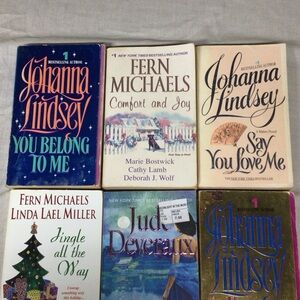 Lot of  9  Romance Paperback Books - Assorted Covers #1
